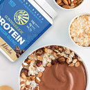 Vegan Protein Powder with BCAA  Organic Hemp Seed Gluten Free Non-GMO Dairy Soy Sugar Free Low Carb Plant Based Protein Powder | Unflavored Warrior Blend by Sunwarrior