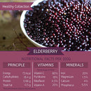 USDA Organic Dried Elderberries - Whole European Elderberry, Responsibly Wild Crafted, Perfect for Tea, Syrups, and More - Sambucas Nigra - 1 Pound (Certified Organic)