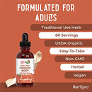 MaryRuth Organics, Herbal Supplement Drops, Stress Relief, Calming, Pack of 1, USDA Ashwagandha Root, Relaxation, Mood Support, Adaptogenic, Nervine, Neuroprotective, Vegan, Non-GMO, 60 Servings