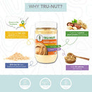 Tru-Nut Peanut Butter Powder - Made with Natural Ingredients - Vegan, Low Carb, Gluten Free, Non GMO - Low Calorie Peanut Butter Protein Powder - Peanut Butter Flavor, 30oz