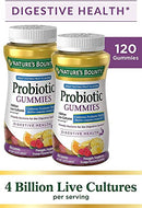 Probiotics by Nature's Bounty, Probiotic Gummies for Immune Health & Digestive Balance, 60 Gummies