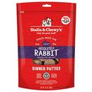 Stella & Chewy's Freeze Dried Raw Dinner Patties – Grain Free Dog Food, Protein Rich Absolutely Rabbit Recipe – 25 oz Bag