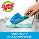 Scotch-Brite Zero Scratch Scrub Sponges for Cleaning Kitchen, Bathroom, and Household, Non-Scratch Sponges Safe for Non-Stick Cookware, 6 Scrubbing Sponges