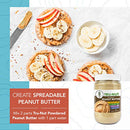 Tru-Nut Powdered Peanut Butter (71 Servings, 30 oz Jar) Good Source of Plant Protein – Gluten Free, Vegan, Non-GMO - Original Flavor (Shipping Only)