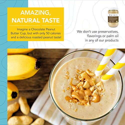 Tru-Nut Powdered Peanut Butter (71 Servings, 30 oz Jar) Good Source of Plant Protein – Gluten Free, Vegan, Non-GMO - Original Flavor (Shipping Only)
