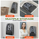 XABITAT Table Top Ironing Board W/Wall Mount | D-Crease | Portable Space Saving Mini Laundry Room| Foldable Small Ironing Board with Iron Holder | Grey