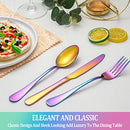 30 Piece Silverware Set Service for 6,Premium Stainless Steel Mirror Polished Cutlery Utensil Set,Durable Home Kitchen Eating Tableware Set,Include Fork Knife Spoon Set,Dishwasher Safe