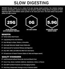 100% Casein Protein Powder I PROMIX Unflavored Micellar I USA Pastures I ONLY 1 Ingredient I Stimulate Muscle Growth & Recovery Slow Release Amino I Preservative Free Keto Bulk 5LB- No Soy, Gluten