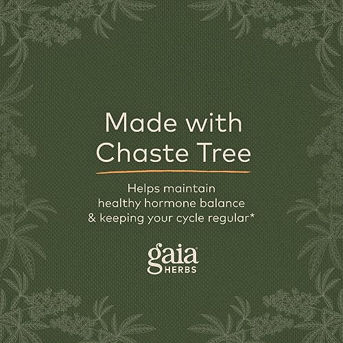 Gaia Herbs Vitex Berry Capsules - Supports Hormone Balance & Fertility for Women