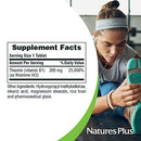 NaturesPlus Vitamin B1 (Thiamin HCI), Sustained Release - 300 mg, 90 Vegetarian Tablets - Natural Energy Boost, Helps Metabolize Carbohydrates - Gluten-Free - 90 Servings