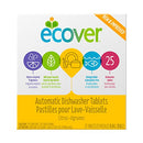 Ecover Automatic Dishwasher Soap Tablets, Citrus, 25 Count (Pack of 6) - Packaging May Vary