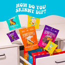 SkinnyDipped Snack Attack Minis Almond Variety Pack, Healthy Snack, Plant Protein, Gluten Free, 0.46 oz Mini Bags, Pack of 25