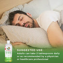 MaryRuth Organics, Nighttime Liquid Multimineral Supplement, Sugar/Gluten Free, Natural Sleep Support for Adults, Kids, No Melatonin, Magnesium, Calcium, MSM, Lemonade Flavor, Vegan, 32 Servings