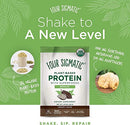 Four Sigmatic Organic Plant-Based Protein Powder Unflavored Protein with Lion’s Mane, Chaga, Cordyceps and More | Clean Vegan Protein Elevated for Brain Function and Immune Support | 16.9 oz