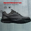 Waterproof Work Sneakers Women Zapatos de Trabajo para Mujer Non Slip Food Service Work Shoes Lightweight Kitchen Restaurant Nurse Chef Footwear Non Slip Anti Oil Black