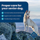 Blue Buffalo Dog Food for Senior Dogs, Life Protection Formula, Natural Chicken & Brown Rice Flavor, Senior Dry Dog Food, 30 lb Bag