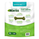 Minties VetIQ Dog Dental Bone Treats, Dental Chews for Medium/Large Dogs (Over 40 Lbs)