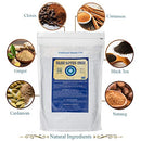 Blue Lotus Chai - Traditional Masala Chai - Makes 100 Cups - 3 Ounce Masala Spiced Chai Powder with Organic Spices - Instant Indian Tea No Steeping - No Gluten