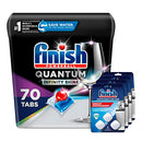 Finish Quantum Infinity Shine - 70 Count - Dishwasher Detergent - Powerball - Our Best Ever Clean and Shine - Dishwashing Tablets - Dish Tabs (Packaging May Vary)