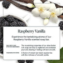 The Bubble Factory Lavender Rosemary - Handmade in the USA, Palm Oil Free, All Natural Bar Soap, 3 Bars