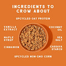 Upcycled Oat Protein Cereal by Seven Sundays – Maple Cinnamon 3-Pack | High Protein and Low Sugar Breakfast Cereal | Gluten Free, Vegan, Kosher, Non-GMO