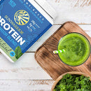 Vegan Protein Powder with BCAA  Organic Hemp Seed Gluten Free Non-GMO Dairy Soy Sugar Free Low Carb Plant Based Protein Powder | Unflavored Warrior Blend by Sunwarrior