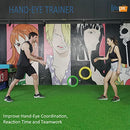 Reaction Speed Training Tool Hand Eye Coordination Training Bouncy Sports Hoops Sports Equipment High Elasticity for Improving Agility Reflex Skills Easy to Throw and Catch Healthy Activities