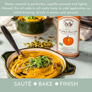 La Tourangelle, Expeller-Pressed Grapeseed Oil, High Heat Neutral Cooking Oil, Cast Iron Seasoning, Also Great for Skin, Hair, and DIY Beauty Recipes, 16.9 fl oz