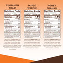 Catalina Crunch Keto Cereal Variety Pack Cinnamon Toast & Dark Chocolate (2 Flavors), 9oz bags | Low Carb, Zero Sugar, Gluten & Grain Free, Fiber | Keto Snacks, Vegan Snacks, Protein Snacks | Breakfast Protein Cereal | Keto Friendly Foods