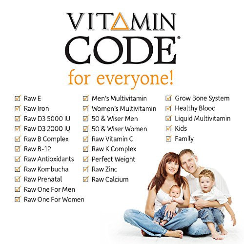 Garden of Life Vitamin C - Vitamin Code Raw Vitamin C - 120 Vegan Capsules, 500mg Whole Food Vitamin C with Bioflavonoids, Fruits & Veggies, Probiotics, Gluten Free Vitamin C Supplements for Adults (Shipping Only)