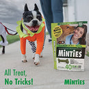 Minties VetIQ Dog Dental Bone Treats, Dental Chews for Medium/Large Dogs (Over 40 Lbs)