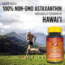 BioAstin Hawaiian Astaxanthin 12mg, 50 Count - Hawaiian Grown Premium Antioxidant - One per day - Sports Nutrition & Immunity Supplement - Supports Eye, Joint & Cardiovascular Health (Shipping Only)
