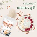 Monk Fruit Sweetener with Erythritol Granules, 4 Pounds, No After Taste, 1:1 White Sugar Substitute, Keto Diet Friendly, Zero Calorie, Natural Sweetener for Drinks, Coffee, Tea, Cookies, No-GMO, Vegan