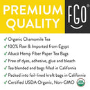 FGO Organic Green Tea, Eco-Conscious Tea Bags, 100 Count