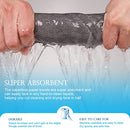 Reusable Paper Towels Washable Roll: 50Pack Paperless Paper Towels Tear Away 12x12In Eco Friendly Absorbent Cloth Paper Towels Reusable Washable for Kitchen Zero Waste (Gray)