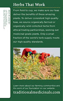 Traditional Medicinals Organic Dandelion Leaf & Root Herbal Tea (Pack of 1), Supports Kidney Function and Healthy Digestion, 16 Tea Bags Total