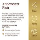 Solgar Quercetin Complex with Ester-C Plus, 100 Vegetable Capsules - Supports Immune Health, Antioxidant - Gentle on the Stomach Vitamin C - Non-GMO, Vegan, Gluten Free, Dairy Free - 50 Servings