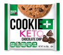 Bake City Cookie Plus Keto | 1oz Chocolate Chip Cookies (12 pack), Gluten Free, 0g Sugar, Only 1.5g Net Carbs, Good Fats, 5g Protein, Kosher, No Artificial Flavors