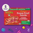 Annie's Organic Bunny Fruit Snacks, Gluten Free, Variety Pack, 24 Pouches