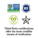 Garden of Life Zinc Supplements 30mg High Potency Raw Zinc and Vitamin C Multimineral Supplement, Vitamin Code / Trace Minerals & Probiotics for Skin Health & Immune Support, 60 Vegan Capsules