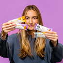 IQBAR Brain and Body Keto Protein Bars - Chocolate Lovers Variety Keto Bars - 12-Count Energy Bars - Low Carb Protein Bars - High Fiber Vegan Bars and Low Sugar Meal Replacement Bars - Vegan Snacks