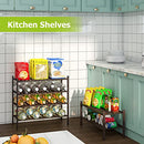 BMOSU 2-Tier Bamboo Shoe Rack Premium Stackable Shoe Shelf Storage Organizer for Hallway Closet Living Room Entryway Organizer (Natural Bamboo)