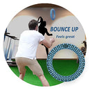 Reaction Speed Training Tool Hand Eye Coordination Training Bouncy Sports Hoops Sports Equipment High Elasticity for Improving Agility Reflex Skills Easy to Throw and Catch Healthy Activities