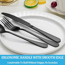 30 Piece Silverware Set Service for 6,Premium Stainless Steel Mirror Polished Cutlery Utensil Set,Durable Home Kitchen Eating Tableware Set,Include Fork Knife Spoon Set,Dishwasher Safe