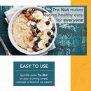 Tru-Nut Peanut Butter Powder - Made with Natural Ingredients - Vegan, Low Carb, Gluten Free, Non GMO - Low Calorie Peanut Butter Protein Powder - Peanut Butter Flavor, 30oz