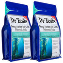 Dr Teal's Epsom Salt Bath Soaking Solution, Eucalyptus and Lavender, 2 Count, 3lb Bags - 6lbs Total (Packaging May Vary)