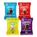 SkinnyDipped Snack Attack Minis Almond Variety Pack, Healthy Snack, Plant Protein, Gluten Free, 0.46 oz Mini Bags, Pack of 25