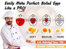 NobleEgg Egg Timer Pro | Soft Hard Boiled Egg Timer That Changes Color When Done | No BPA, Certified
