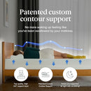 ZINUS 6 Inch Green Tea Memory Foam Mattress, Fiberglass Free, Patented Custom Contour Support, Sturdy Base Foam, CertiPUR-US Certified, Bed-in-a-box, Twin, White