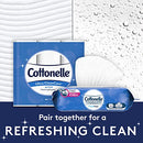 Cottonelle FreshFeel Flushable Wet Wipes for Adults and Kids, 8 Flip-Top Packs, 42 Wipes per Pack (336 Wipes Total)